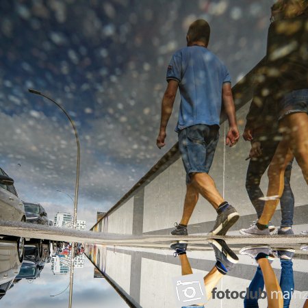 Berlin "gespiegelte Welt"